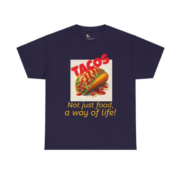 Tacos Unisex Heavy Cotton Tee - Image 7