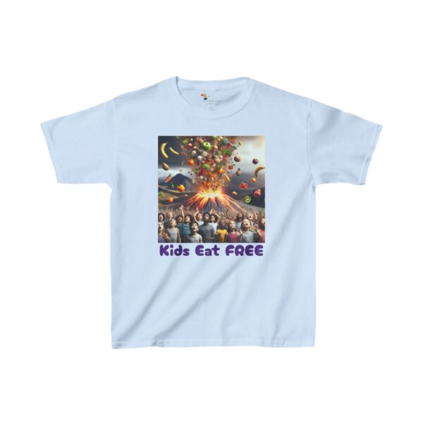 'Kids Eat FREE' Heavy Cotton™ Tee - Image 7