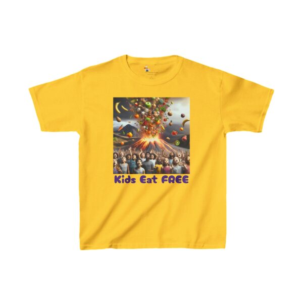 'Kids Eat FREE' Heavy Cotton™ Tee - Image 3