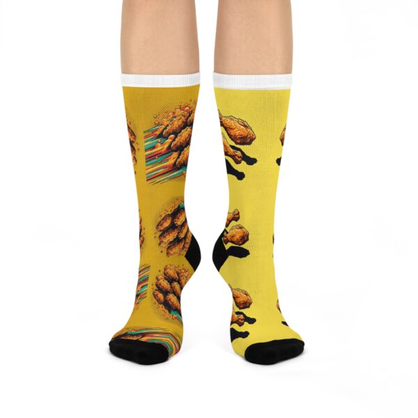 Fried Chicken Cushioned Crew Socks - Image 2