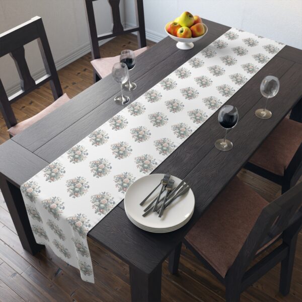 Floral/Veggie Print Table Runner - Image 3