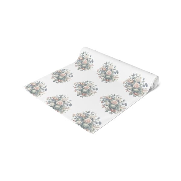 Floral/Veggie Print Table Runner - Image 4