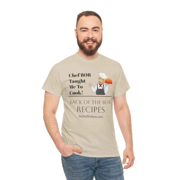 Chef BOB Unisex Heavy Cotton Tee - Image 10