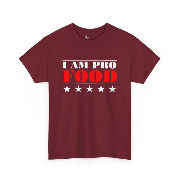 I Am Pro Food - Unisex Heavy Cotton Tee - Image 11