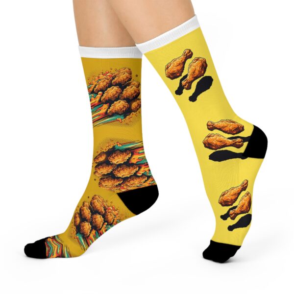 Fried Chicken Cushioned Crew Socks