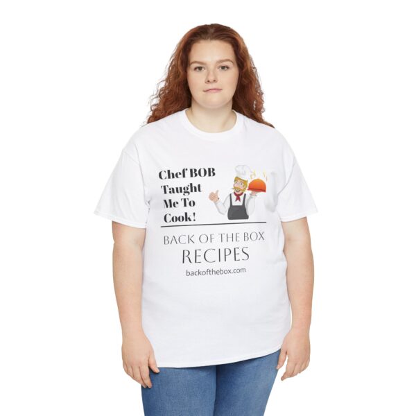 Chef BOB Unisex Heavy Cotton Tee - Image 7