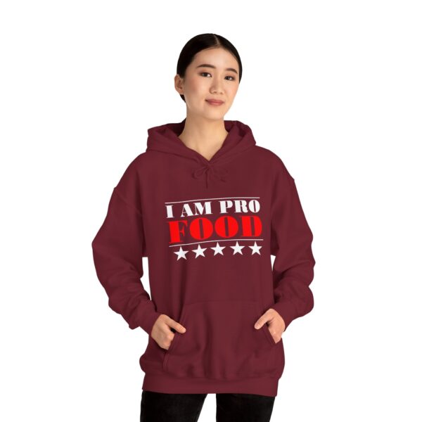 I Am Pro Food - Unisex Heavy Blend™ Hooded Sweatshirt - Image 16