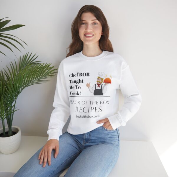 Chef BOB Unisex Heavy Blend™ Crewneck Sweatshirt - Image 4