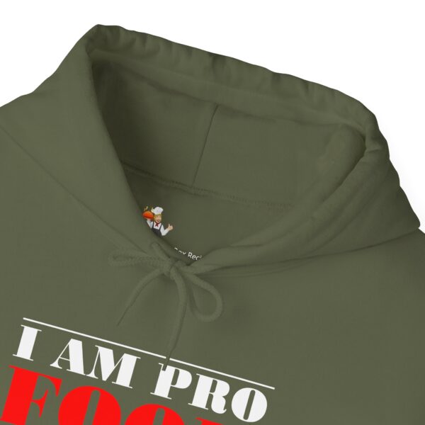 I Am Pro Food - Unisex Heavy Blend™ Hooded Sweatshirt - Image 5