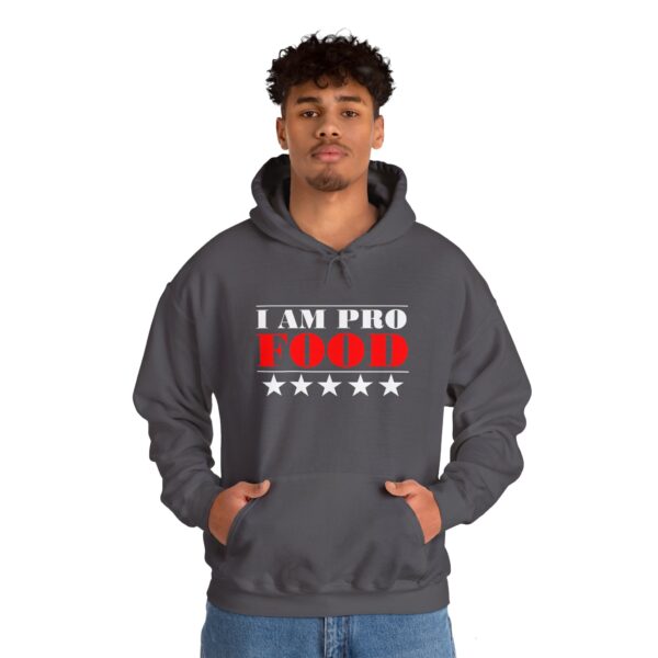 I Am Pro Food - Unisex Heavy Blend™ Hooded Sweatshirt - Image 10