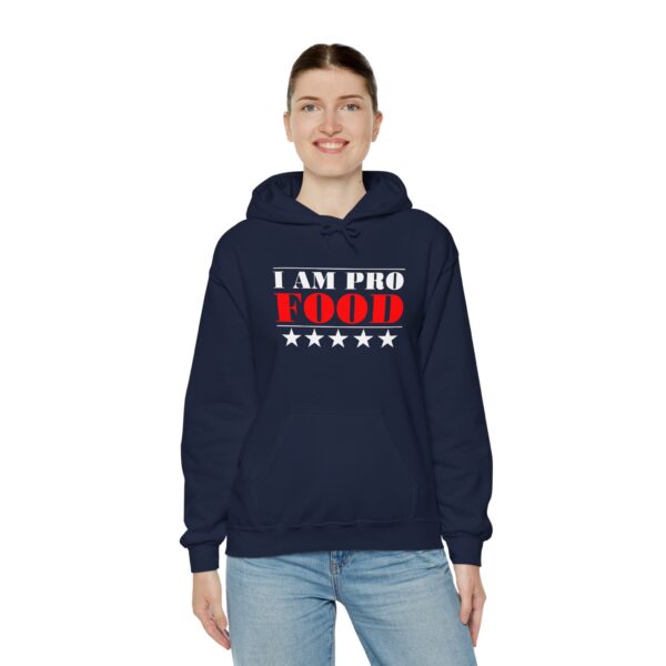 I Am Pro Food - Unisex Heavy Blend™ Hooded Sweatshirt - Image 13