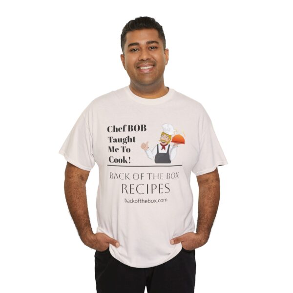 Chef BOB Unisex Heavy Cotton Tee - Image 3