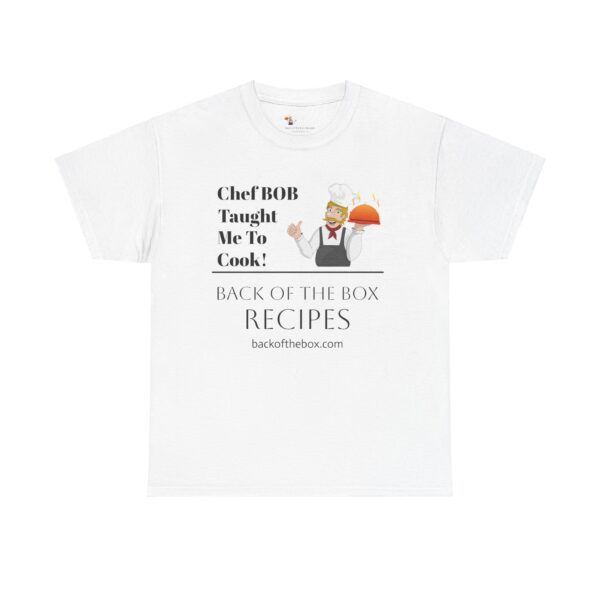 Chef BOB Unisex Heavy Cotton Tee - Image 5