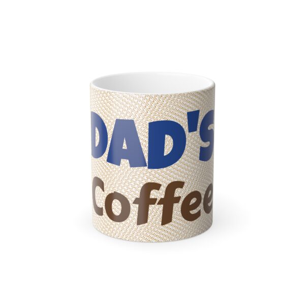 DAD's Coffee Color Morphing Mug, 11oz - Image 2