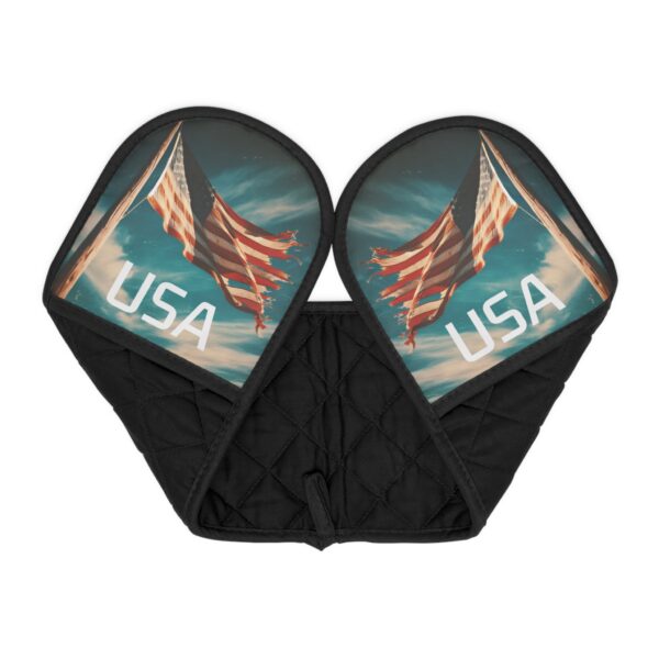 USA Dual Oven Mitts - Image 4