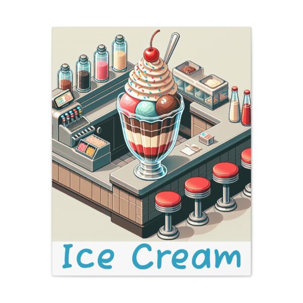 Ice Cream Canvas Gallery Wrap - Image 6