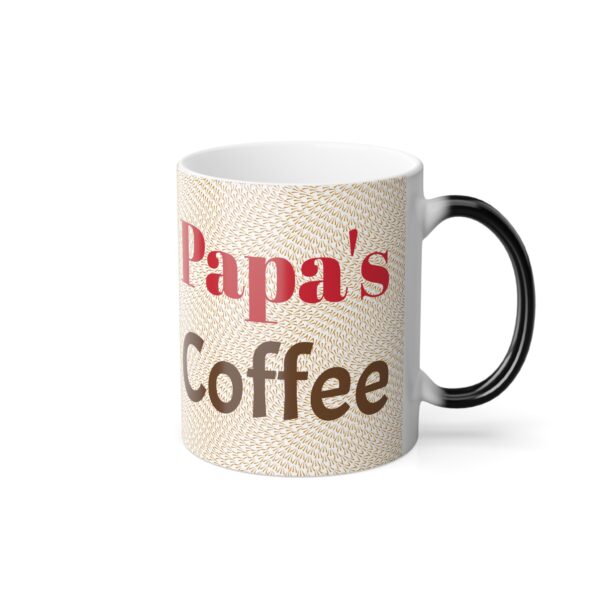 Papa's Magic Color Morphing Mug, 11oz - Image 7